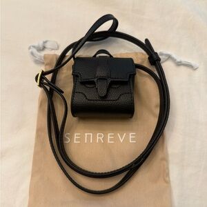 Senreve Midnight Black Mini Bag